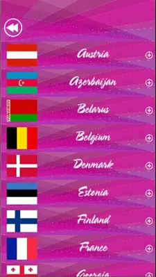 eurovision android App screenshot 1