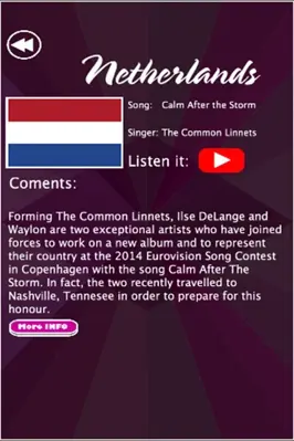 eurovision android App screenshot 4